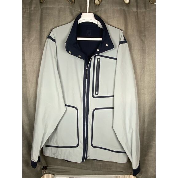 Foot Joy Footjoy HydroVerse Mens Reversible Golf Rain Jacket Size XL